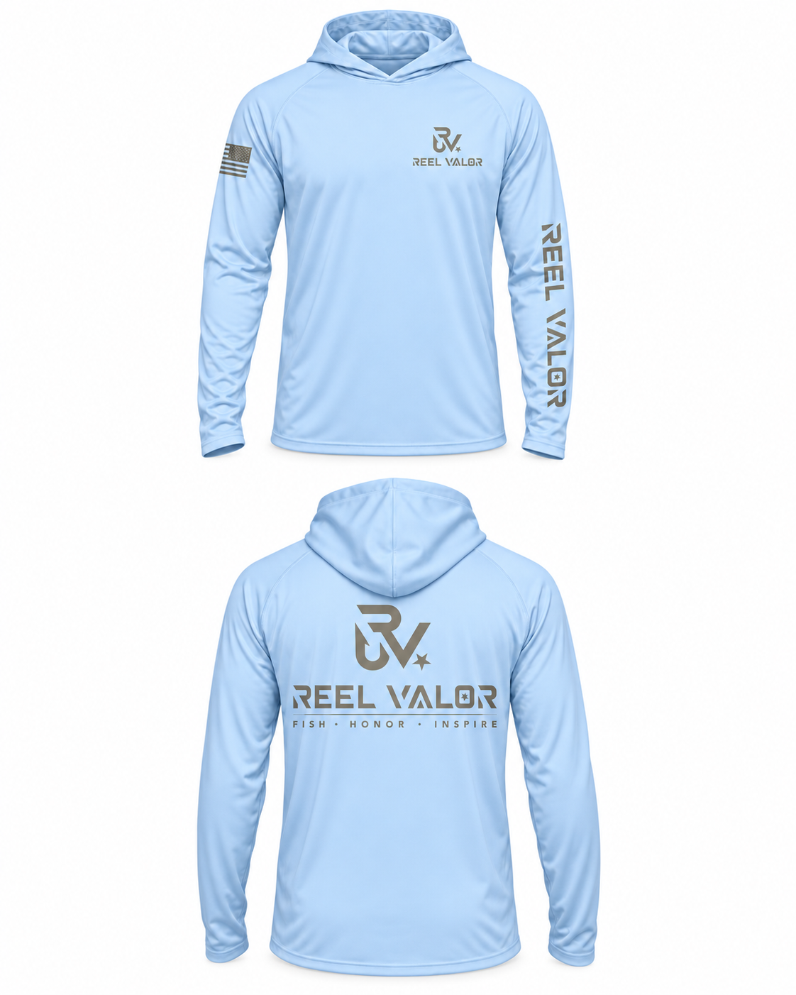 Performance Hoodie - Blue Mist